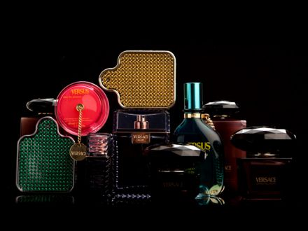 Versace Fragrance & Beauty Product Packaging