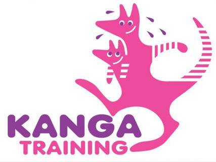 Kangatraining logo by Tino Valentinitsch