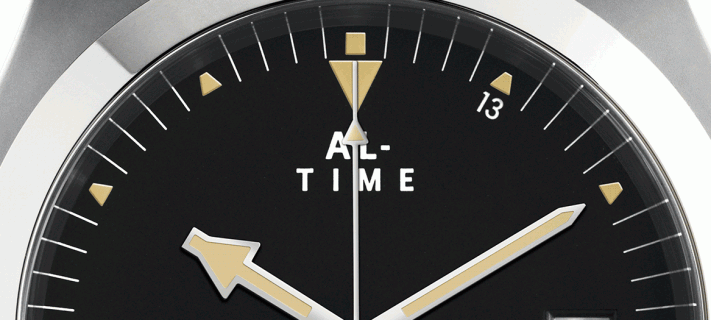 AL-Time aluminum watch